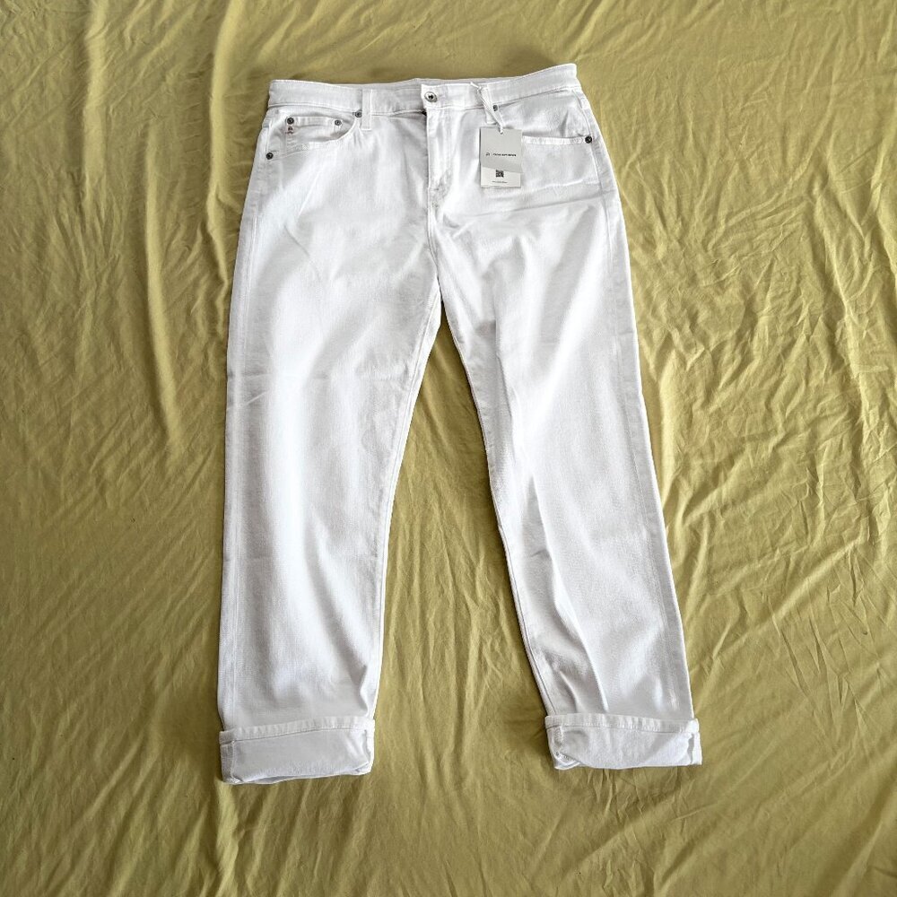 AG | Cloud Soft Denim Ex-Boyfriend | White | Size 31 | NWT - Picture 6 of 16